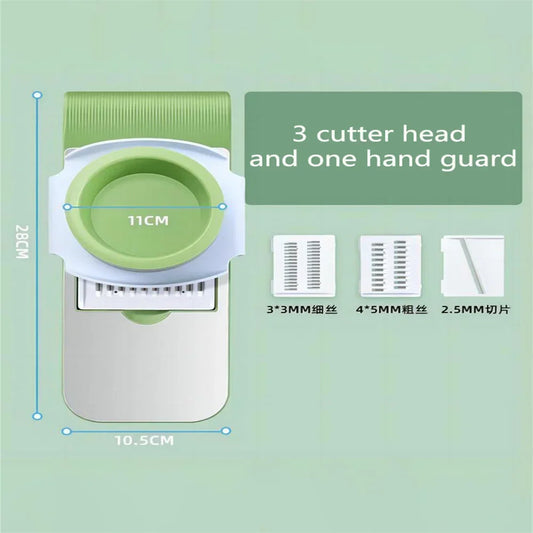Household Hand Protection Stainless Steel Vegetable Slicer Multifunctional Kitchen Vegetable Cutter Dicing and Slicing Appliance