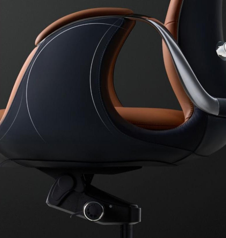 OmiQuest™ ErgoElite Lite - Sculpted Comfort for Modern Executives